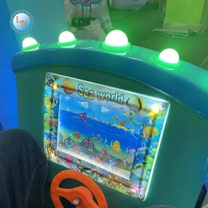 Manège de train de dessin animé pour enfants avec lumières LED pour centre commercial - Product Image 5