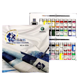 <span class=keywords><strong>Pintura</strong></span> Textil <span class=keywords><strong>para</strong></span> Impresión 3D Maries, 10 ml, Tinte <span class=keywords><strong>para</strong></span> <span class=keywords><strong>Ropa</strong></span> DIY, Resistente al Agua, No se Desvanece, Juego de 12/18/24/36 <span class=keywords><strong>Colores</strong></span>, Pinturas Artísticas Creativas - Product Image 1