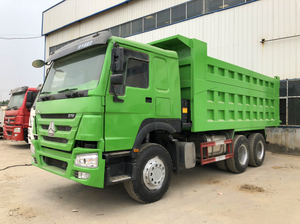 รถบรรทุกดิน Sinotruk Howo 371 6X4 เครื่องยนต์ดีเซล ความจุ 31-40 ตัน รถดัมพ์สำหรับงานหนัก สำหรับขนส่งงานวิศวกรรม - Product Image 2