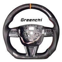 Volant sport en fibre de carbone de qualité supérieure pour SEAT Leon (2013-2020)