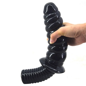 Dildo anal grande de 11 pulgadas de largo y 2.16 pulgadas de diámetro con mango, juguete sexual estimulante, popper anal, tapones anales suaves para hombres - Product Image 3