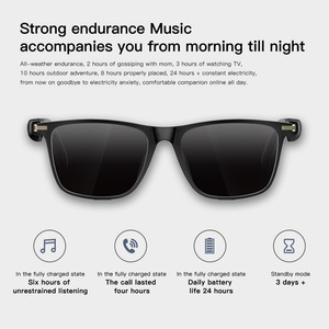 M01 Smart Glasses Photochromic Lenses <b>Bluetooth</b> Calling Voice Control Music Playback Lightweight Design - Product Image 5