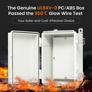 Qilipsu UL94-V0 PC/ABS Không Thấm Nước Điện Hộp Nối 8.3 "X 6.3" X 3.9 "Nhựa Ngoài Trời IP67 Thời Tiết Dự Án Bao Vây - Product Image 2