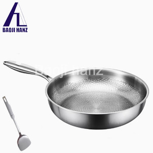 Alta Qualidade Novo Design Ultraleve Pure Titanium Pan Set Titanium Camping Panelas e Panelas - Product Image 4