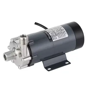 2024 Magnetic Water Pump MP-15RM 220V/110V Food Grade 304 Stainless Steel High Temperature 140C 1/2" BSP NPT Electric Mag