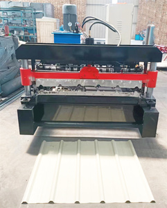South Africa Popular <b>Plastic</b> Corrugated Glazed Roofing <b>Sheet</b> TIle Making Machine in Competitive Price - Product Image 4