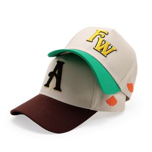 Gorras Deportivas para Hombre, Dos Tonos, Logotipo Bordado en 3D, Gorras de Béisbol de Alta Calidad, Bordado Personalizado, 5 Paneles - Product Image 3