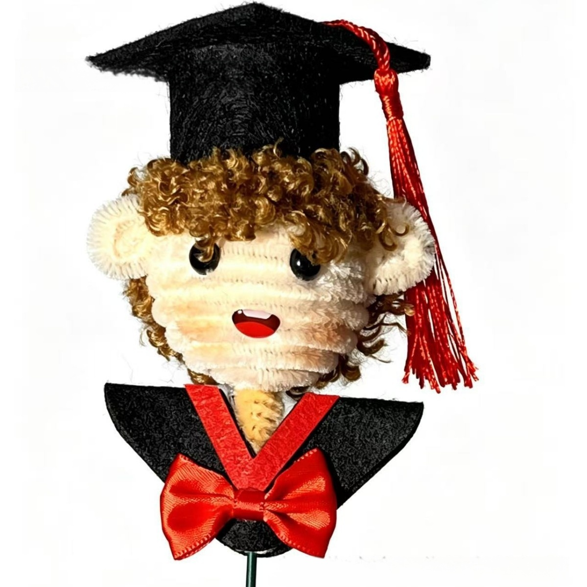 Petit docteur garçon aux cheveux blonds bouclés 3