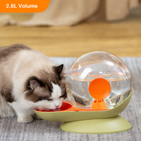 Distributeur d'eau pour animaux de compagnie pour chats ou chiens Premium Pet Products Drinking Feeder Water Fountain Unique Snail Shaped