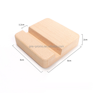 Porta telefono in legno di faggio in legno, - Product Image 1