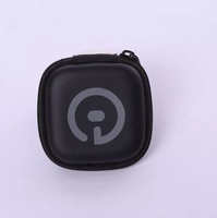 Étui de rangement pour écouteurs en EVA rigide, résistant à l'eau, léger, luxueux, portable, avec fermeture éclair, personnalisable avec logo, cadeau promotionnel