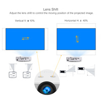 Projecteur laser numérique BYINTEK C400K à haute luminosité DLP, véritable 7000 lumens ANSI, 3LCD, 1920x1200P, dôme de planétarium numérique à 360 degrés