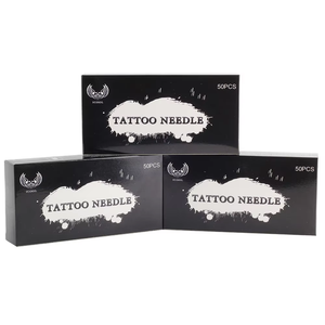 Aiguilles de tatouage corporel jetables stérilisées de qualité supérieure, marque <span class=keywords><strong>Yanjing</strong></span>, en acier inoxydable 316L, pour maquillage permanent, 50 pièces/boîte - Product Image 5