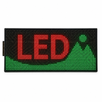 Módulo de Letrero LED de Doble Color para Interiores P4.75, 304x152mm, 64x32, 1R1G, HUB08, Escaneo 1/16, Panel LED Rojo y Verde para Estaciones, Hoteles y Comercios