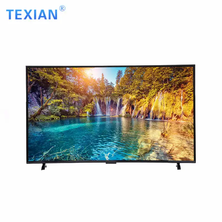 LED TV Curvo 4K televisios 46 50 Polegadas LCD TV Inteligente Para Casa Usada ultra fino Android alta resolução