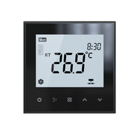 Thermostats de ventilateur de plafond à 2 ou 4 tuyaux, 3 vitesses, pour le contrôle de la température ambiante, fabriqués par le fabricant