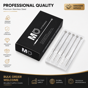 Agujas <span class=keywords><strong>de</strong></span> <span class=keywords><strong>Tatuaje</strong></span> Premium MO, Agujas <span class=keywords><strong>de</strong></span> <span class=keywords><strong>Tatuaje</strong></span> Estándar Desechables <span class=keywords><strong>de</strong></span> Acero Inoxidable Tradicionales, Venta al por Mayor <span class=keywords><strong>de</strong></span> Fábrica OEM - Product Image 1