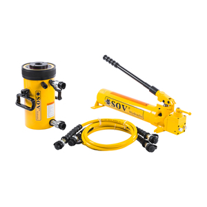 Pompe à huile hydraulique manuelle portable ENERPAC Same P-80 en acier pour vérins de cric hydraulique - Product Image 6