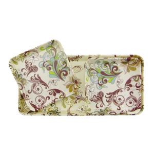 Sebest-Plateau <span class=keywords><strong>de</strong></span> service carré en mélamine antidérapant pour <span class=keywords><strong>restaurant</strong></span>, plateau <span class=keywords><strong>de</strong></span> service en mélamine pour thé, gâteau, cuisine, bar, sans BPA, usine bon marché - Product Image 1