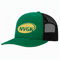 Gorra Trucker de Malla Impermeable de Dos Tonos, Ajustable con Cierre a Presión, de 6 Paneles, con Logotipo Personalizado para Deportes al Aire Libre Unisex