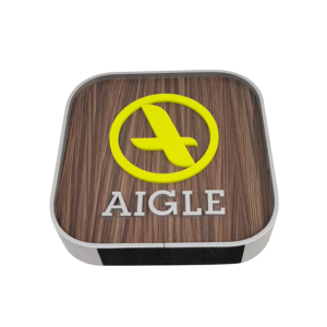 New arrivals <span class=keywords><strong>2025</strong></span> 3D thư dấu hiệu cửa hàng hiển thị truy cập toàn bộ bán sản phẩm tạo ra logo Vòng <span class=keywords><strong>Acrylic</strong></span> Mini Hollow khối gỗ - Product Image 2