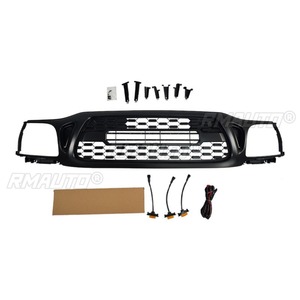 Para Toyota Tacoma 2001-2004: Kit de carrocería, parrilla de parachoques, parrillas de carreras, cubierta decorativa, embellecedor, parrilla delantera, pieza exterior. - Product Image 3