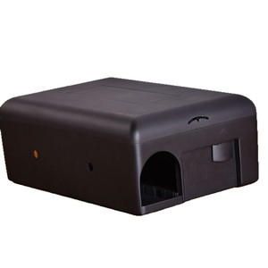 Station d'appât pour rongeurs en plastique PP rectangulaire, étanche, piège de contrôle des animaux avec clé - Product Image 5