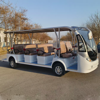 Livraison gratuite dans le monde entier, bus touristique classique 14 places, bus touristique à propulsion électrique pure, équipé d'une batterie au lithium