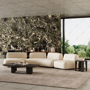 FERLY Divano Componibile Moderno a 2 Posti Stile Italiano in Tessuto di Qualità Set di Sedute Ergonomiche Modulari per Soggiorno Arredamento Casa Garanzia 2 Anni - Product Image 3