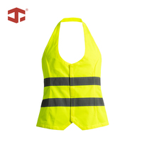 Gilet de sécurité réfléchissant haute visibilité JIADE pour femmes, vêtements de travail pour la construction routière, l'entretien du trafic et les opérations en extérieur