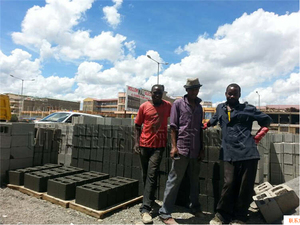 Nhà máy chất lượng máy làm gạch QTJ4-40 khối bê tông rắn Máy làm - Product Image 6