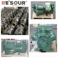 RESOUR Kühlkompressor, halbhermetisch, Kolbenkompressor, 2–50 PS, für Kühlräume, Kühlaggregate, HVAC-Ersatzteile