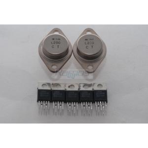 L200CT LOTTO 2 PEZZI TO-3 (4 fils) L200C LOTTO 5 PEZZI pentawatt RÉGULATEUR DE TENSION ET DE COURANT RÉGLABLE SGS THOMSON - Product Image 1