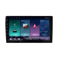 P17 2+32GB 10.1" Écran tactile Android pour voiture, autoradio, électronique automobile, prise en charge ASP BT WIFI Carplay, caméra 360°