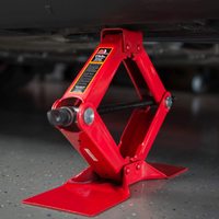 Cric à ciseaux de 1,5 tonne, kit d'outils de réparation automobile portable, cric hydraulique en acier pour voiture