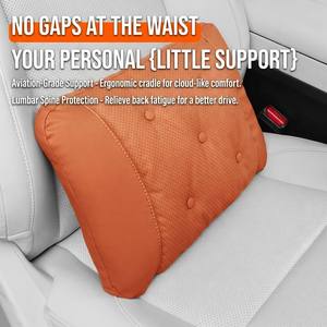 Pelle Nappa Premium per <span class=keywords><strong>Tesla</strong></span> <span class=keywords><strong>Model</strong></span> <span class=keywords><strong>3</strong></span> Y, Upgrade Interni, Poggiatesta e Supporto Lombare in Memory Foam Stabile, Cuscino per il Collo - Product Image 4
