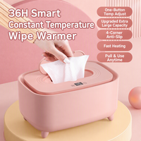 Chauffe-lingettes numérique intelligent à température constante, grande capacité avec chauffage rapide et matériau antibactérien