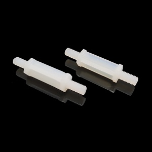 Distanziatore maschio a doppia testa esagonale PCB M3 in Nylon isolato in plastica distanziatori a forma di <span class=keywords><strong>L</strong></span> per scheda di circuito - Product Image 3