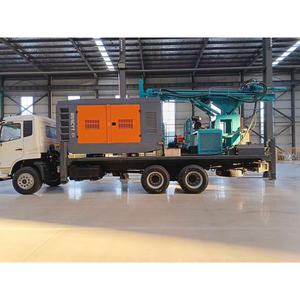 Machine de forage de puits DTH de 300 m, fabriquée en Chine, équipement de forage d'eau portable, plateformes de forage de puits d'eau montées sur camion, à vendre - Product Image 2