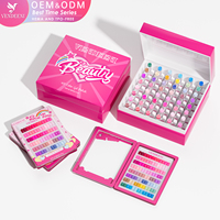 Vendeeni – Collection de vernis gel d'été au design unique, 48 couleurs, coffret cadeau avec flacon de 15 ml, sans TPO ni HEMA, étiquette OEM, kit de vernis gel