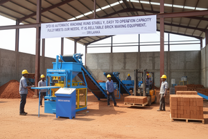 Máquina para Fabricar <span class=keywords><strong>Bloques</strong></span> <span class=keywords><strong>de</strong></span> <span class=keywords><strong>Arcilla</strong></span> DF2-10, Prensa Industrial para Ladrillos - Product Image 5