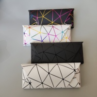 Vente en gros d'étuis à lunettes de soleil et de lunettes de vue de luxe personnalisés avec logo, emballage cadeau simple de haute qualité, accessoires