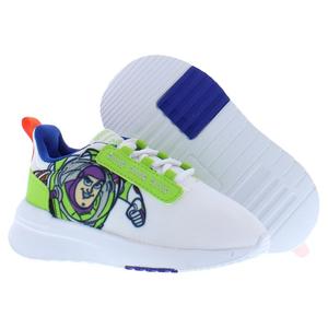 Zapatos Adidas Racer Tr21 para Bebés y Niños Pequeños, Color Blanco Nube y Verde Semi Solar, Estilo para Caminar - Product Image 4