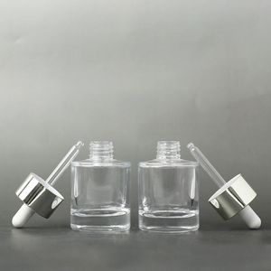 Botella de Vidrio con Gotero de Fondo Grueso de 50 ml, Envase Vacío para Aceites Esenciales, Cilindro Serigrafiado - Product Image 2