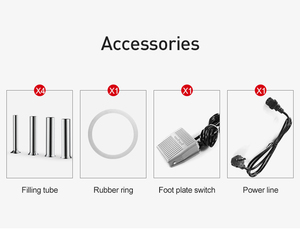 Máy nhồi xúc xích tự động thương mại Horus 10L, máy nhồi xúc xích điện công suất lớn - Product Image 5