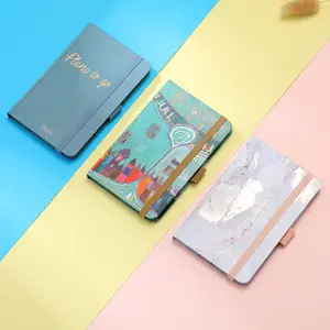 On-the-Go Personalizzato Journal Planner Settimanale di 36-Mese di Calendario con Tasca e 18 Mesi di Tutti I Giorni pianificazione Pagine