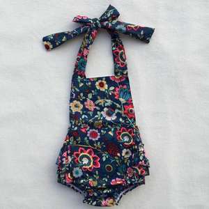 Fournisseur chinois Ali, vente en gros de vêtements pour bébés et tout-petits en coton biologique, combinaisons pour filles en solde - Product Image 5