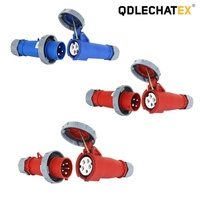 Prise industrielle étanche 32a, type 2232 IP67, 3 broches, 2P + E, 220v — 415v, hommes et femmes