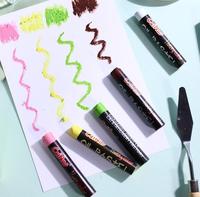 Kit d'art DIY avec pastels à l'huile, Jouet créatif de peinture DIY pour enfants, Kit de dessin avec pastels à l'huile doux, Jouet de création artistique fait main pour enfants