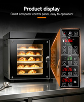 Set Mesin Oven Konveksi Komersial untuk Toko Roti, Harga Oven Konveksi Listrik